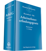 Arbeitnehmererfindungsgesetz - Bartenbach, Kurt; Volz, Franz-Eugen