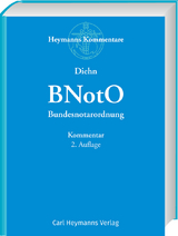 BNotO - Bundesnotarordnung - Diehn, Thomas