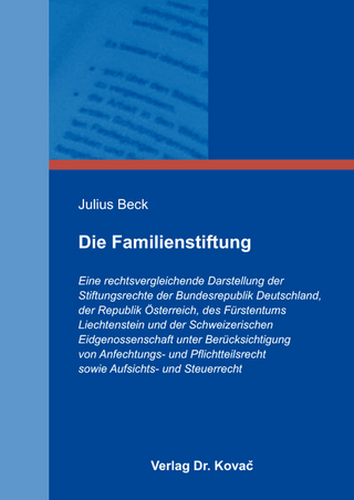 Die Familienstiftung