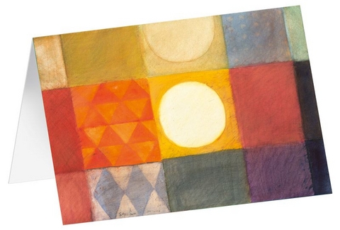 Kunstkarten "Licht im Spiegel" 5 Stk