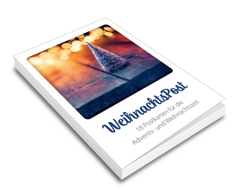 WeihnachtsPost - Postkartenbuch