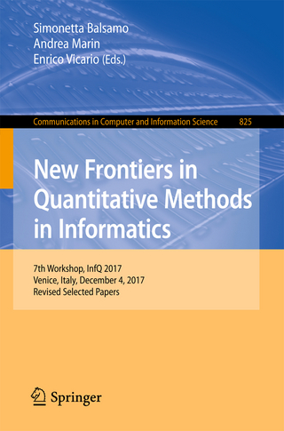 New Frontiers in Quantitative Methods in Informatics