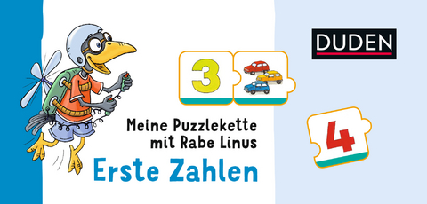 Meine Puzzlekette mit Rabe Linus &ndash; Erste Zahlen - Dorothee Raab