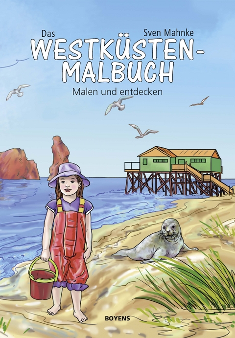 Das Westk&uuml;sten-Malbuch - Sven Mahnke