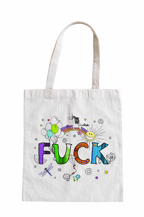 FUCK &ndash; Baumwolltasche -  riva Verlag