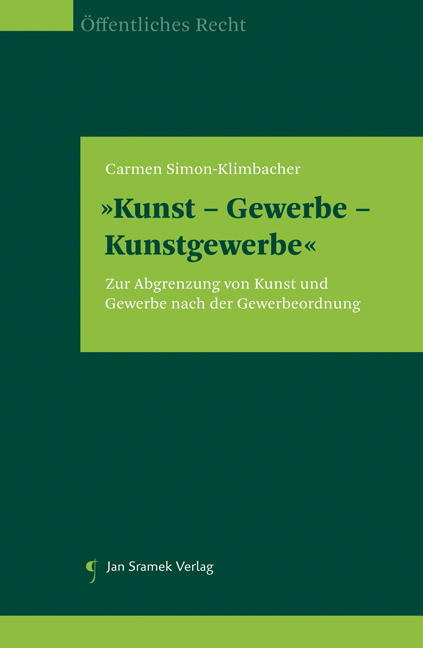 Kunst - Gewerbe - Kunstgewerbe - Carmen Simon-Klimbacher