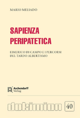 Sapienza Peripatetica - Mario Meliad&ograve;