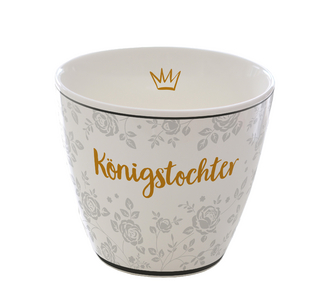 Königstochter - Tasse (gold)