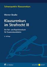 Klausurenkurs im Strafrecht III - Werner Beulke