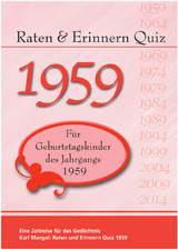 Raten und Erinnern Quiz 1959 - Karl Mangei