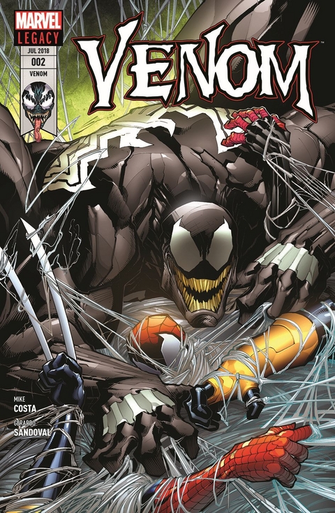 Venom - Mike Costa, Ron Lim, David Michelinie, Robbie Thompson, Tradd Moore, Gerardo Sandoval, Paulo Siqueira