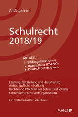 Schulrecht 2018/19 - Armin Andergassen