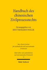 Handbuch des chinesischen Zivilprozessrechts - 