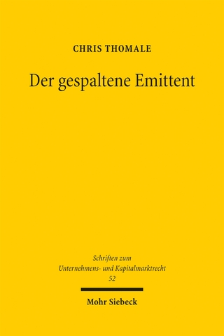 Der gespaltene Emittent