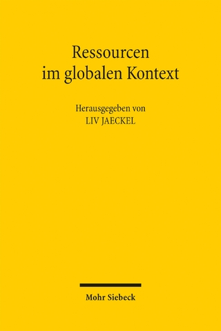 Ressourcen im globalen Kontext