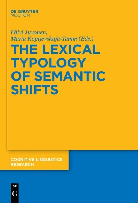 The Lexical Typology of Semantic Shifts - 