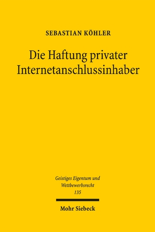 Die Haftung privater Internetanschlussinhaber