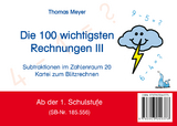 Die 100 wichtigsten Rechnungen III - Thomas Meyer