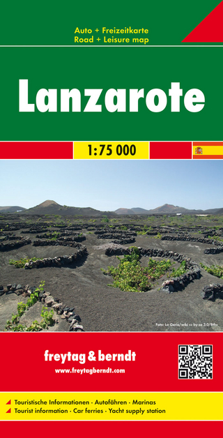 Lanzarote, Autokarte 1:75.000