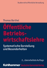 &Ouml;ffentliche Betriebswirtschaftslehre - Thomas Barthel
