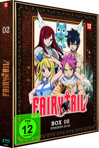 Fairy Tail - TV-Serie - Box 2 (Episoden 25-48) (3 Blu-rays)