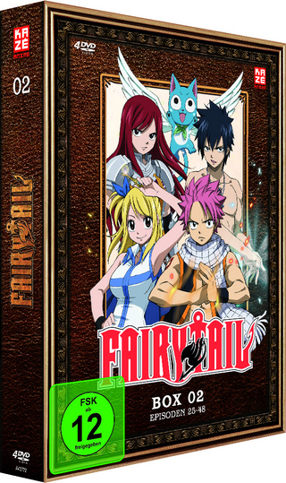 Fairy Tail - TV-Serie - Box 2 (Episoden 25-48) (4 DVDs)