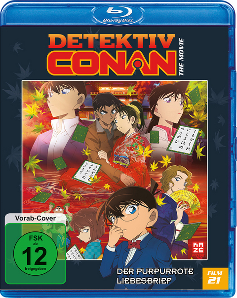 Detektiv Conan - 21. Film: Der purpurrote Liebesbrief - Blu-ray - Kobun Shizuno