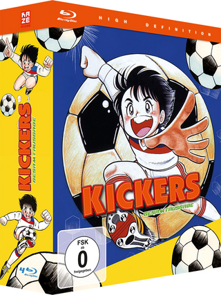 Kickers - Gesamtausgabe Episode 01-26 + OVA - Blu-ray Box (4 Blu-rays)
