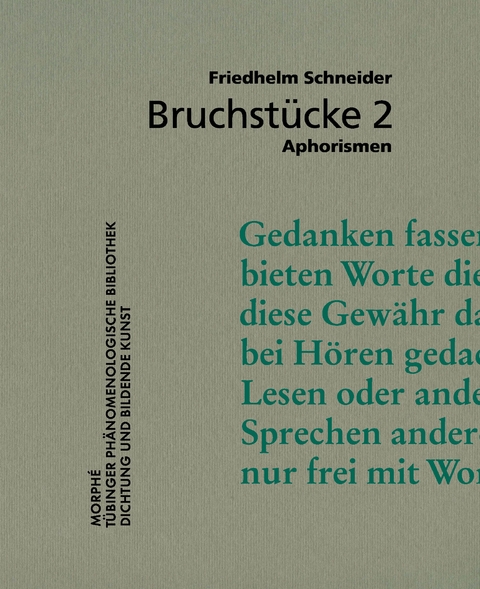 Bruchst&uuml;cke 2 - Friedhelm Schneider