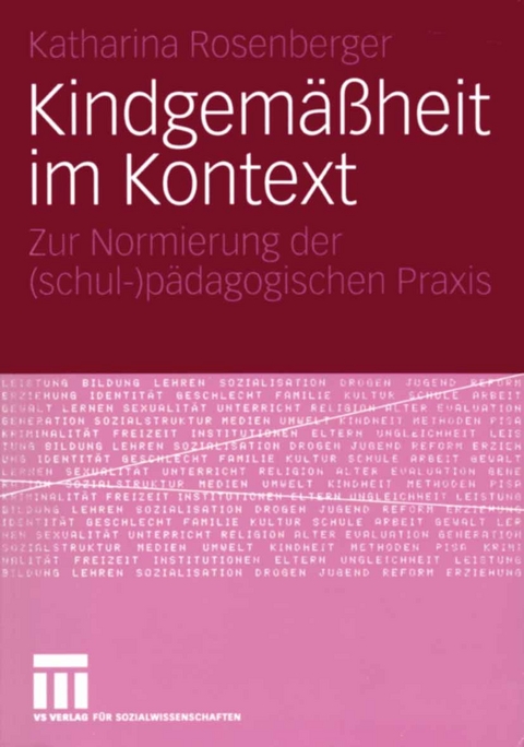 Kindgem&auml;&szlig;heit im Kontext - Katharina Rosenberger