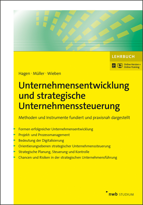 Unternehmensentwicklung und strategische Unternehmenssteuerung - Volker Hagen, Dominik Matthias Müller, Hans-Jürgen Wieben