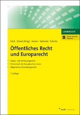 &Ouml;ffentliches Recht und Europarecht - 