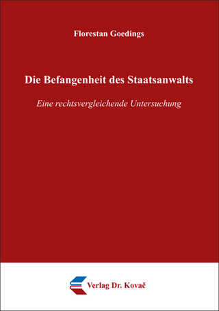 Die Befangenheit des Staatsanwalts
