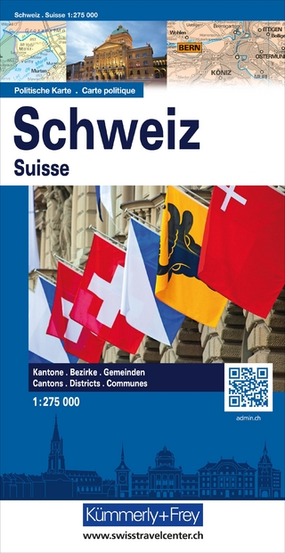 Kümmerly+Frey Schweiz, Karte politisch 1:275.000