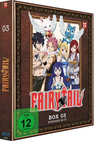 Fairy Tail - TV-Serie - Blu-ray Box 3 (Episoden 49-72) (3 Blu-rays)