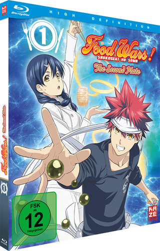 Food Wars! The Second Plate - 2. Staffel - Blu-ray 1. Staffel.2.1, 1 Blu-ray (Limited Edition)