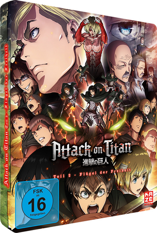 Attack on Titan - Anime Movie Teil 2: Flügel der Freiheit - Steelcase Blu-ray (limited Edition)
