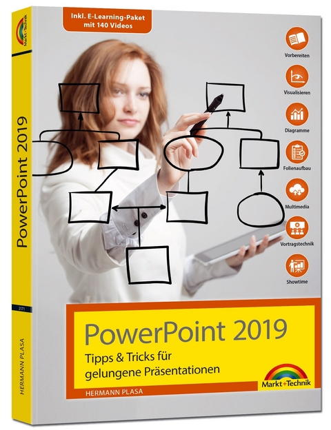 PowerPoint 2019 Tipps und Tricks f&uuml;r gelungene Pr&auml;sentationen und Vortr&auml;ge. Komplett in Farbe - Hermann Plasa