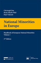 National Minorities in Europe - Christoph Pan, Beate Sibylle Pfeil, Paul Videsott