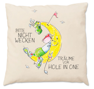 Oups-Zirbenkissen groß (30 x 30 cm) - Bitte Nicht Wecken