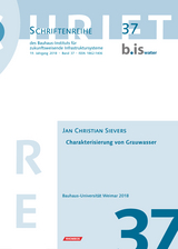 Charakterisierung von Grauwasser - Jan Christian Sievers