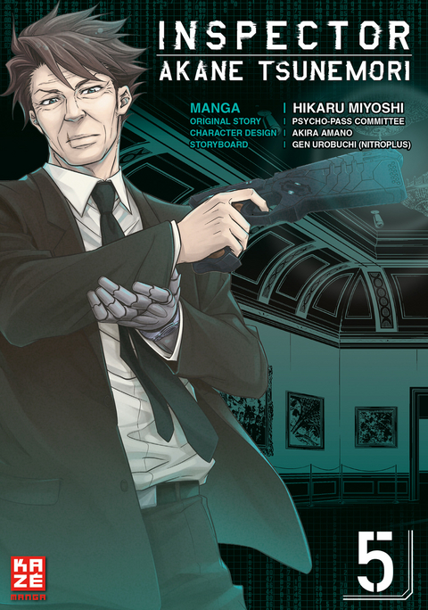 Inspector Akane Tsunemori (Psycho-Pass) 05 - Hikaru Miyoshi, Gen Urobuchi