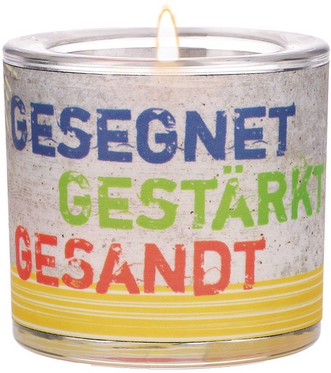 Gesegnet. Gest&auml;rkt. Gesandt.