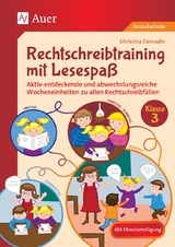 Rechtschreibtraining mit Lesespaß - Klasse 3 - Christina Conradin