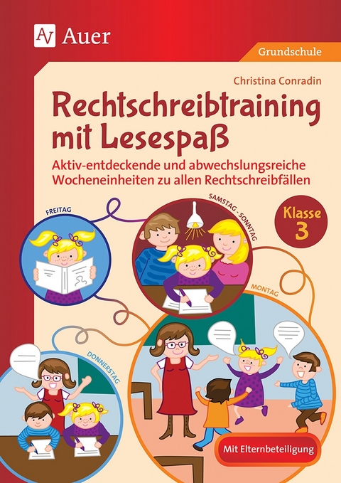 Rechtschreibtraining mit Lesespaß - Klasse 3 - Christina Conradin