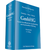 Kommentar zum GmbHG - Gehrlein, Markus; Born, Manfred; Simon, Stefan