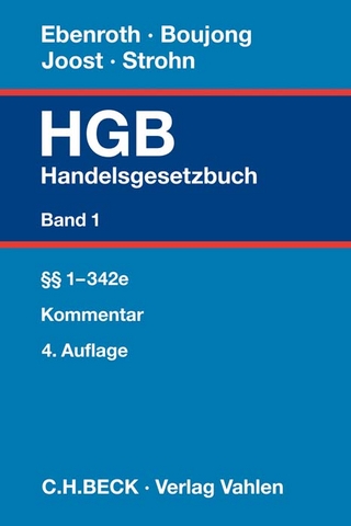 Handelsgesetzbuch Bd. 1: §§ 1-342e