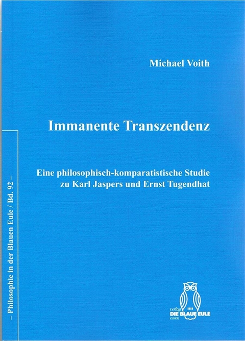 Immanente Transzendenz - Michael Voith