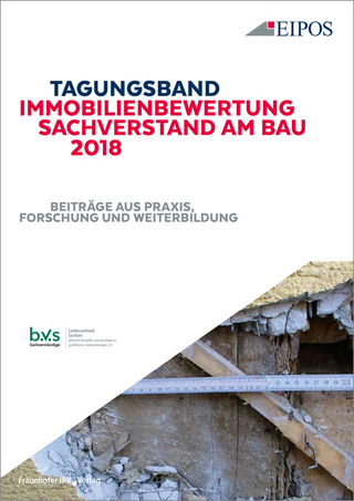 Tagungsband Immobilienbewertung und Sachverstand am Bau 2018