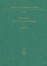 Tugendlehre und Wissensvermittlung - Christoph Schanze